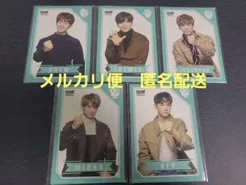 SHINee WORLD 2017 팬클럽 한정 가위바위보 카드 5세트