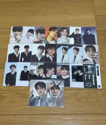 TREASURE 존우 트레이딩 카드 묶음 판매