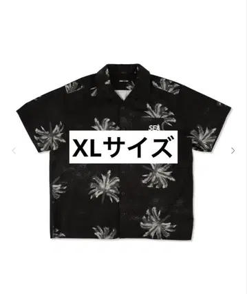 미사용 새상품 WIND AND SEA Palm Tree S/S Shirt