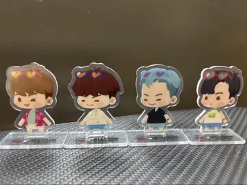 스시로 BTS 콜라보 한정판 아크릴 스탠드 4종
