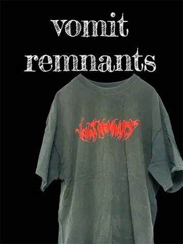 vomit remnants 티셔츠