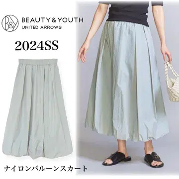 24SS 새상품급 BEAUTY&YOUTH 유나이티드 애로우즈 벌룬 스커트