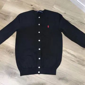 Ralph Lauren 블랙 가디건 M