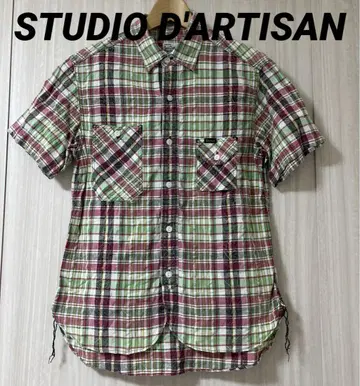 STUDIO D'ARTISAN 스튜디오 다르티잔 셔츠 반팔 M