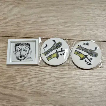 도쿄 스카 파라다이스 오케스트라 야나카 아츠시 초상화 마그넷 캔뱃지