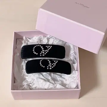 버진 비주 V 벨벳 헤어핀