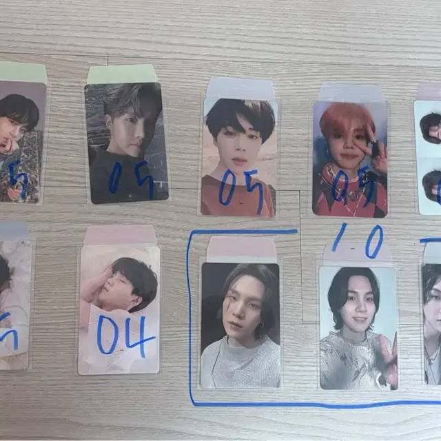 급처) 방탄 포토카드