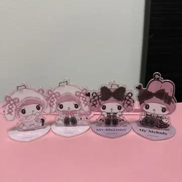 산리오 아크릴 스탠드 마이멜로디 달밤의 멜로디 마이멜로디 컴프 세트