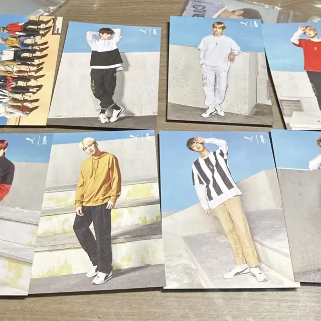 방탄 퓨마 엽서 판매