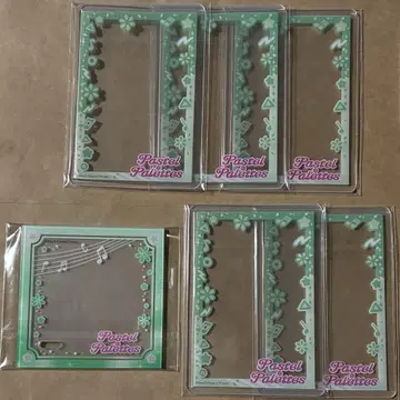뱅드림 다이소 경질 케이스 아크릴 코스터 Pastel*Palette