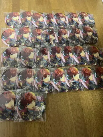 모집 캔뱃지 일색 30개