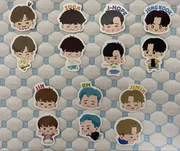 BTS Island 인더솜 스시로 콜라보 피크 14종 컴프 세트