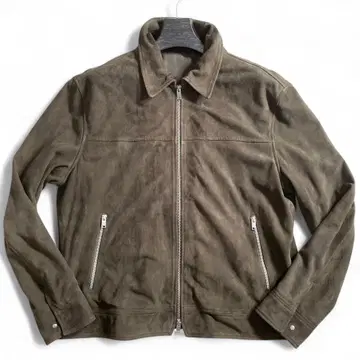 일본 미출시 새상품급 MASSIMO DUTTI 고트 스웨이드 자켓