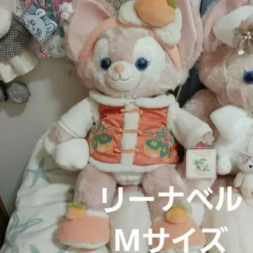 상하이 디즈니랜드 리나벨 신춘 설날 2025 M 사이즈 봉제 인형