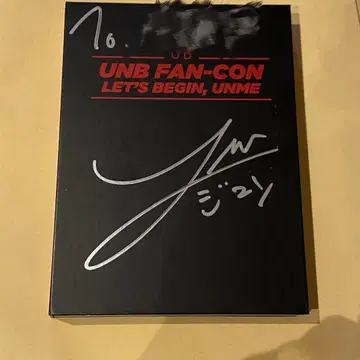 U-KISS UNB 준 이주연 사인 포함 DVD