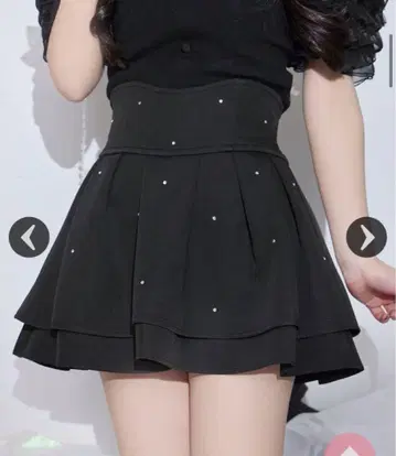 미셸 마카롱 랜덤 비쥬 슬림 레그 스커트