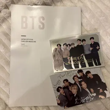 BTS 연하장 2021 2022 팬클럽 Magazine