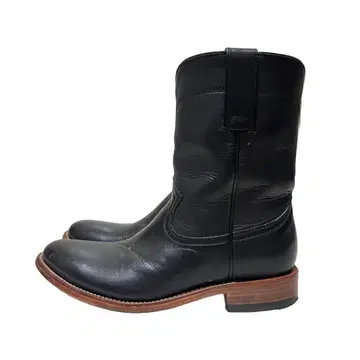 ADALINA LEATHER 웨스턴 부츠 US8 26cm 블랙