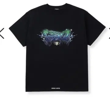 the GazettE GAZ CHROME LOGO TEE / BLACK