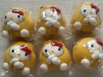 지역 한정 헬로키티 니가타 한정 레루케 키티 봉제 인형 6개 묶음 판매