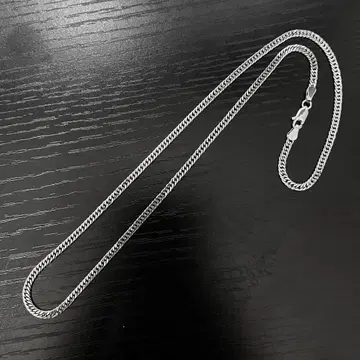 SILVER 925 실버 목걸이 더블 키헤이 45cm
