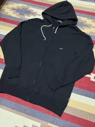 GOD SELECTION XXX 지퍼 후드티 스몰 로고