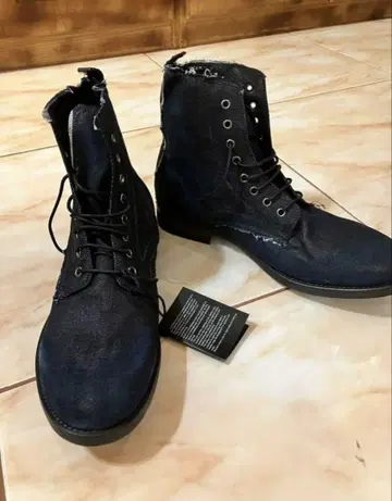 DISEL 부츠 네이비