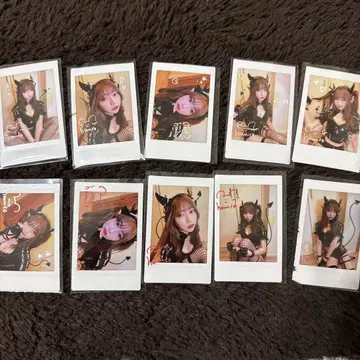 나마하무코 사인 포함 사진 10장 세트