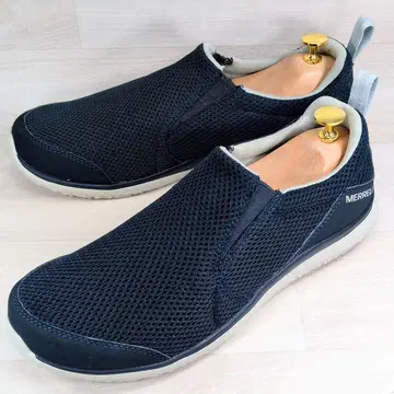 머렐 28.0cm 네이비 메쉬 슬립온 경량 쾌적 통기성