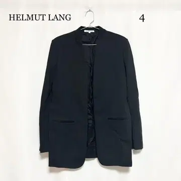 0044 HELMUT LANG 노카라 테일러드 자켓 4 사이즈