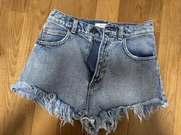 MOUSSY 데님 숏 팬츠