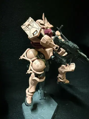 HGUC 군경 자쿠 샤아 컬러 전체 페인팅 완성품
