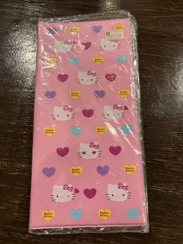 헬로키티 멀티 케이스 여권 케이스 산리오 레트로 티켓 케이스