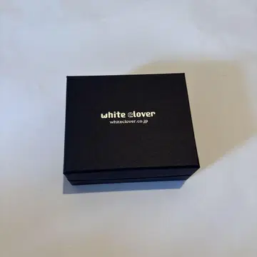 white clover 실버 반지
