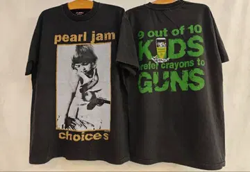 Pearl Jam 티셔츠 블랙