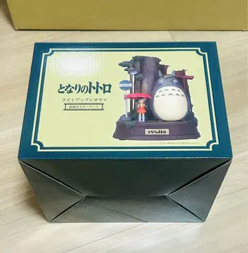 스튜디오 지브리 이웃집 토토로 라이트업 디오라마 극장 포스터 아트