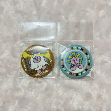 람세스 대왕전 빤쮸토끼 캔뱃지 2개