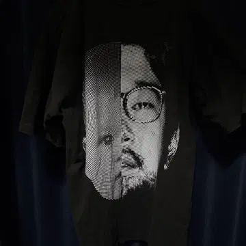 NISHIMOTO IS THE MOUTH 티셔츠 백 프린트 블랙 블랙