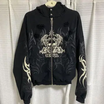 SKOOT DROPOUT HOODIE 스쿠트 후드티