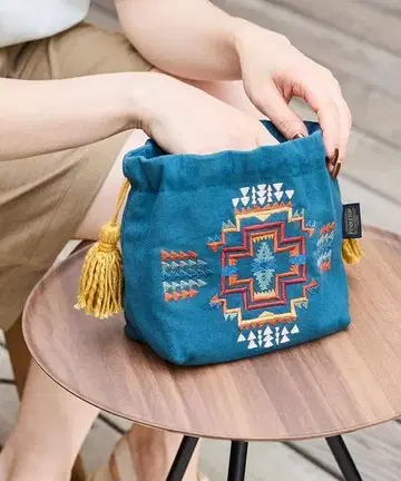 PENDLETON/펜들턴 자수 퍼스