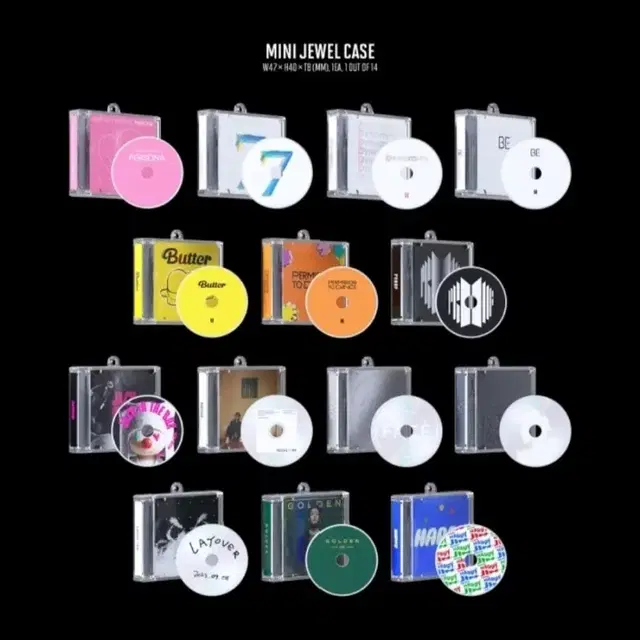 BTS 미니앨범 키링