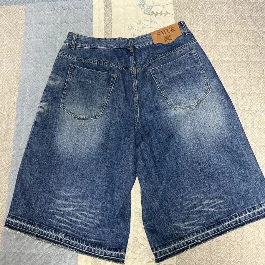 【SATUR】Gabon Denim Bermuda Pants - Indigo Blue MUSINSA公式 | SATUR Gabon Denim Bermuda Pants Indigo Blue