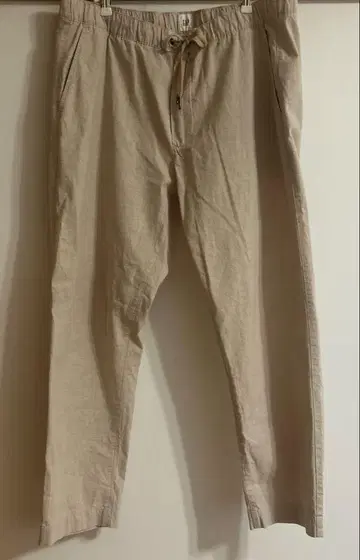GAP 린넨 코튼 이지 팬츠 남성용 L
