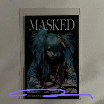 MASKED 카페 SHIBUYA TSUTAYA 스티커 레이무