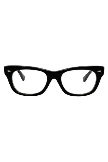 EFFECTOR distortion 블랙 프레임 안경