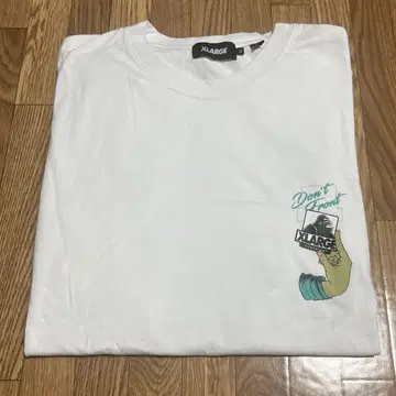 XLARGE 화이트 티셔츠 XL 사이즈