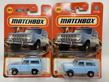 Matchbox Ford Bronco 스카이블루 2대 세트