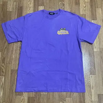 XLARGE 보라색 티셔츠 L 사이즈