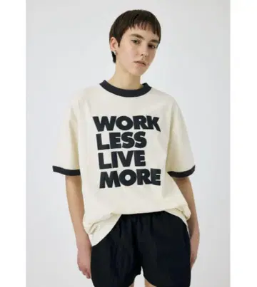 MOUSSY SLOGAN BIG 티셔츠