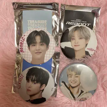 TREASURE 박지훈 캔뱃지 4개 세트